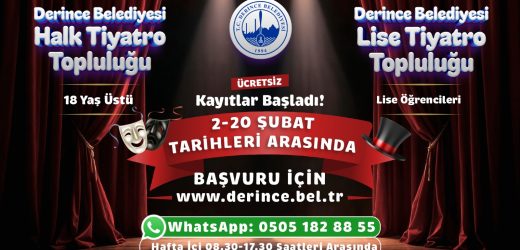 Derince’de Sahne Seni Bekliyor