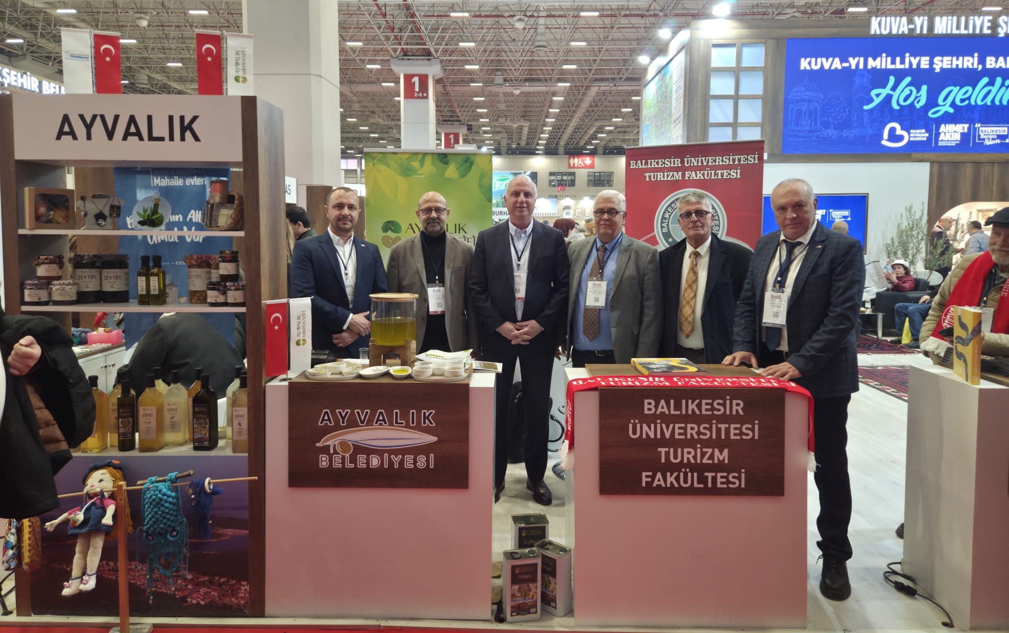 Ayvalık Belediyesi EMITT Fuarı’nda…