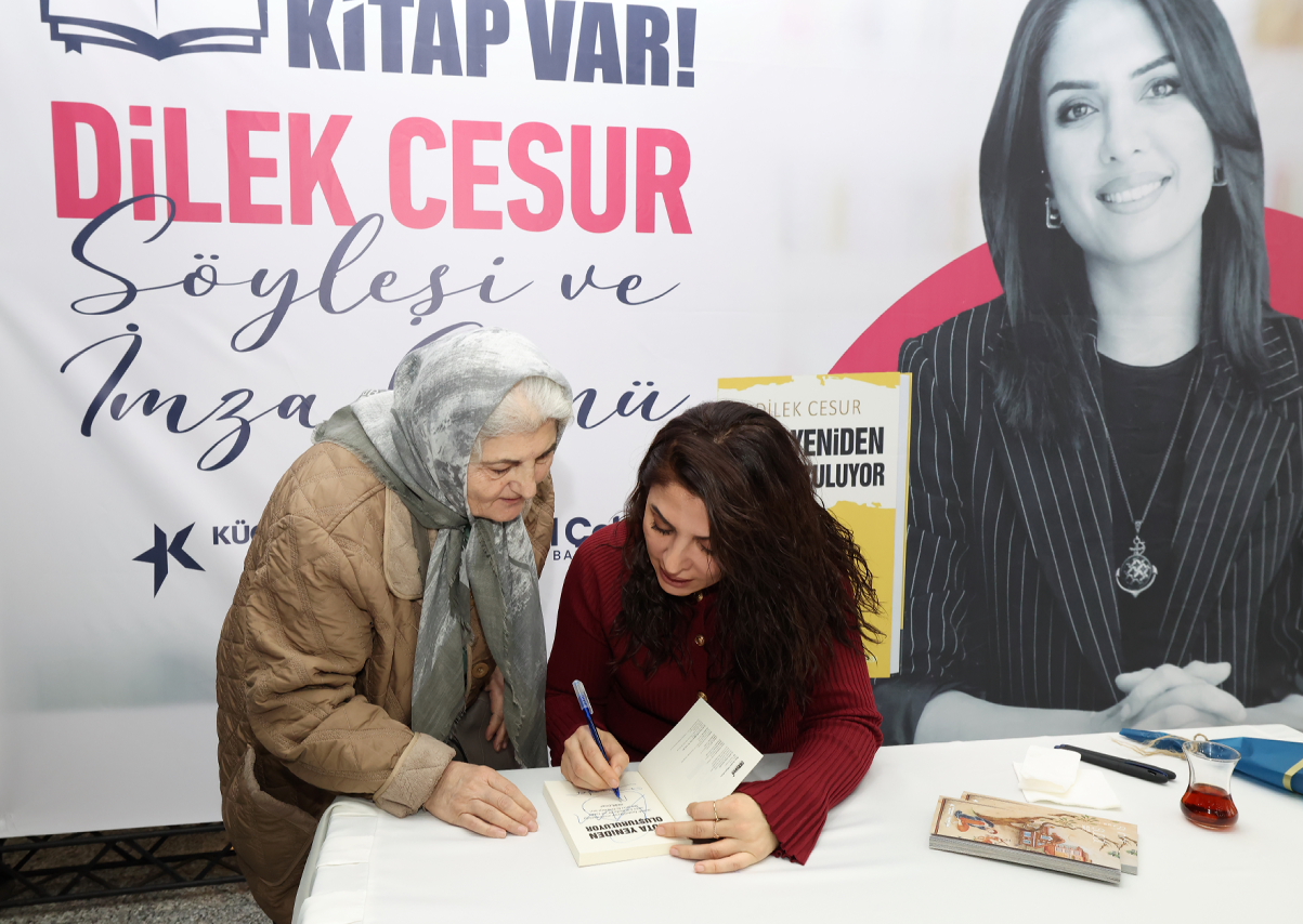 ÇEKMECEMDE KİTAP VAR’IN KONUĞU DİLEK CESUR OLDU