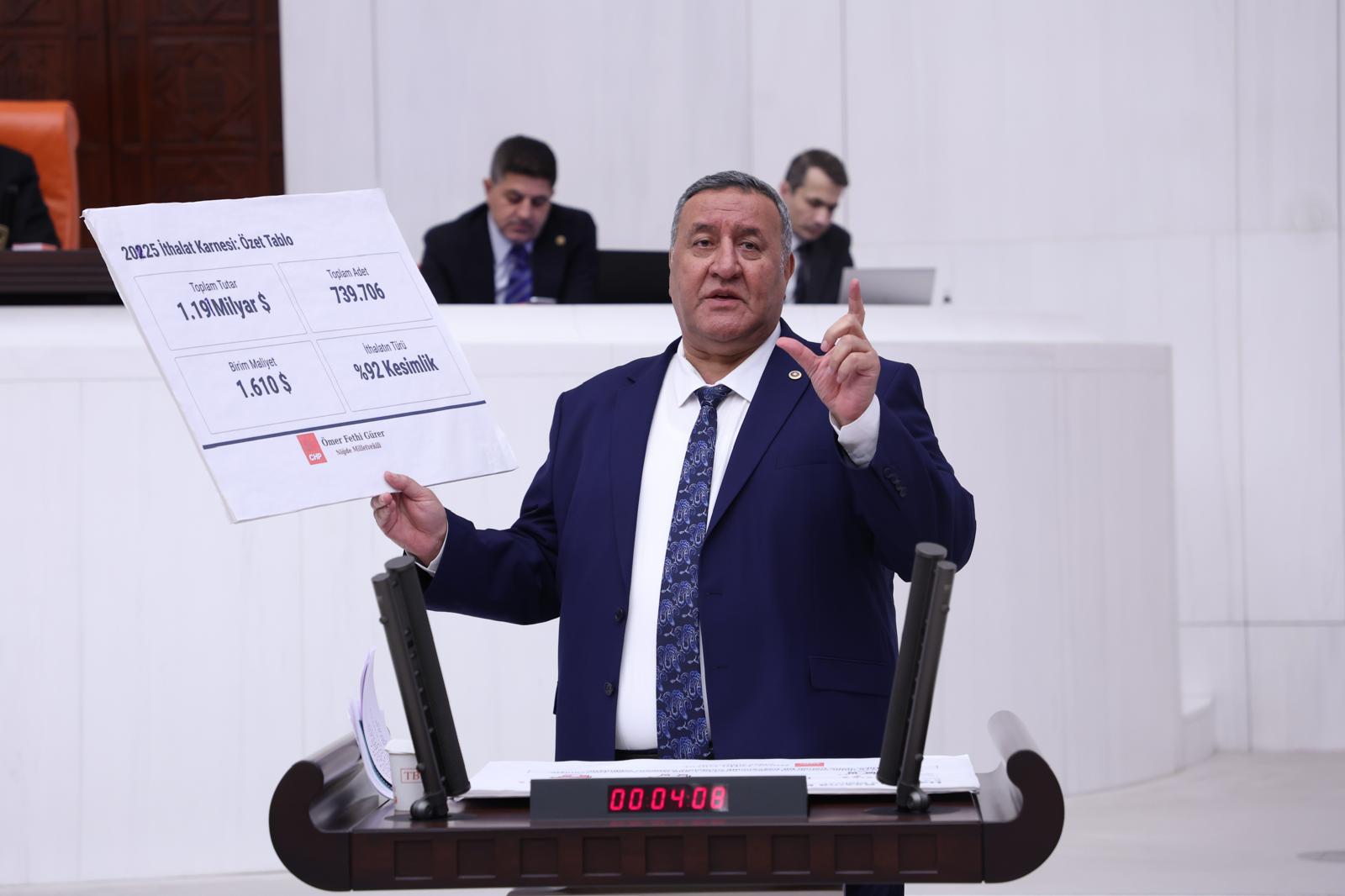Gürer: “3 yılda 112 bin hayvancılık işletmesi kapandı”
