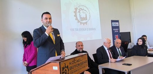 Yeni Tüm Güvenlik İş Sendikasının Yeni Genel Başkanı Sami Atıcı.
