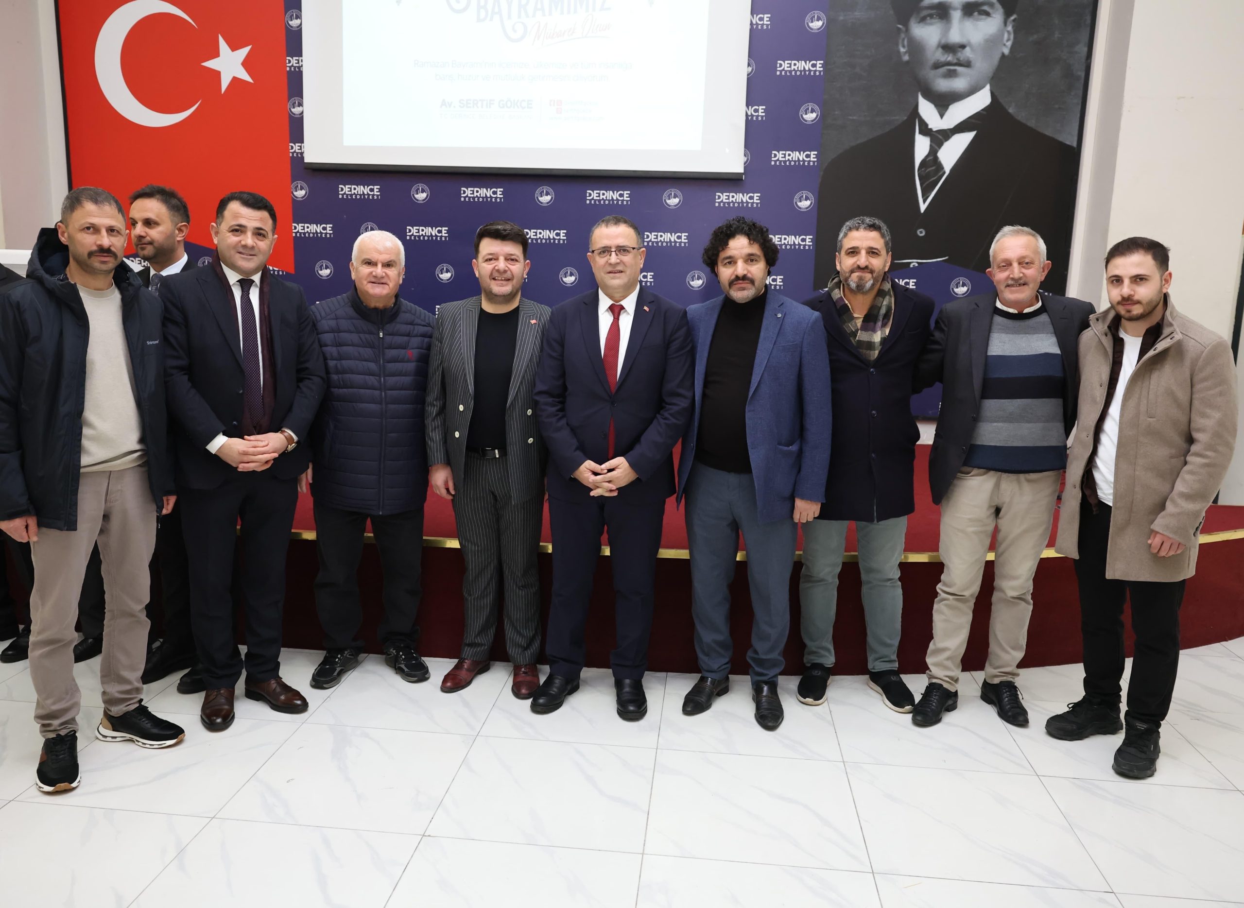 Derince’de Bayramlaşma Coşkusu
