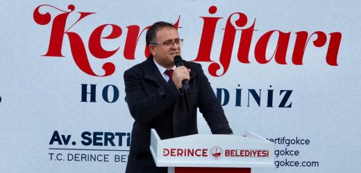 Derince’de Kadir Gecesi’nde Binlerce Kişi Aynı Sofrada Buluştu