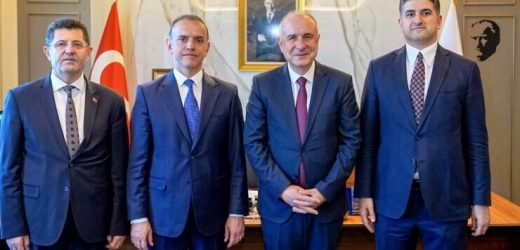 Üç Belediye Başkanı İSKİ Ziyareti