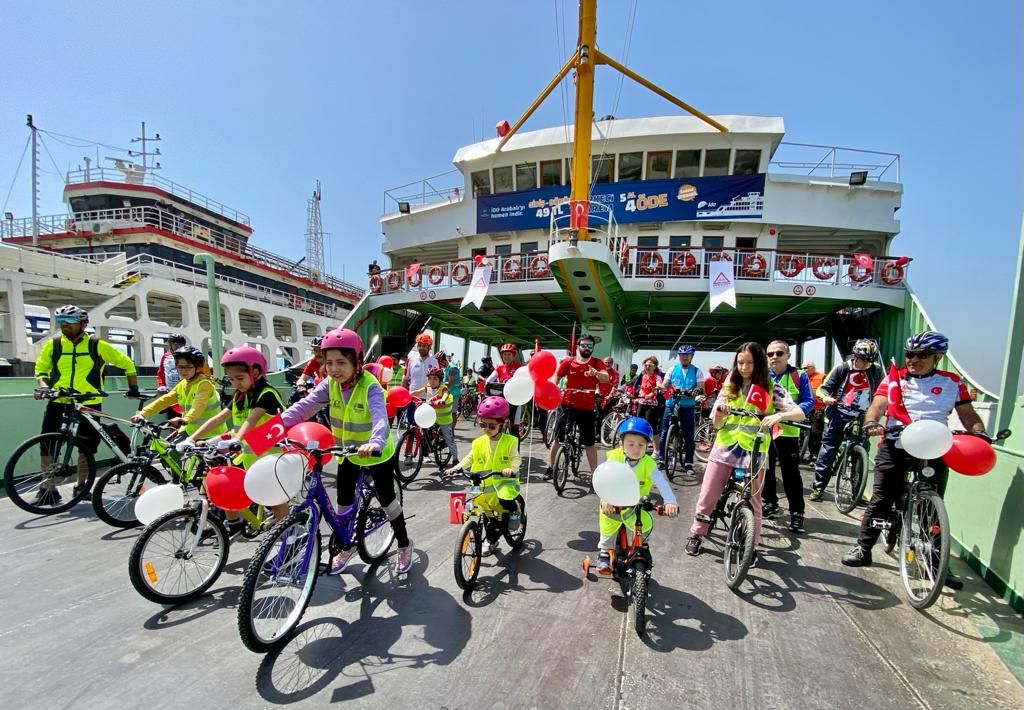 İstanbul Deniz Otobüsleri İDO’dan 23 Nisan’a Özel Anlamlı Etkinlik: Bisiklet Gezisi