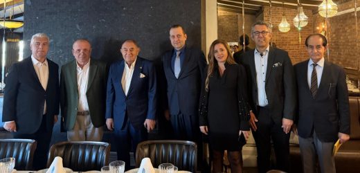 SERDAR TOPTAŞ – NİHAN GÜNDEM, MARKA İSİMLERİ YEMEKTE AĞIRLADI