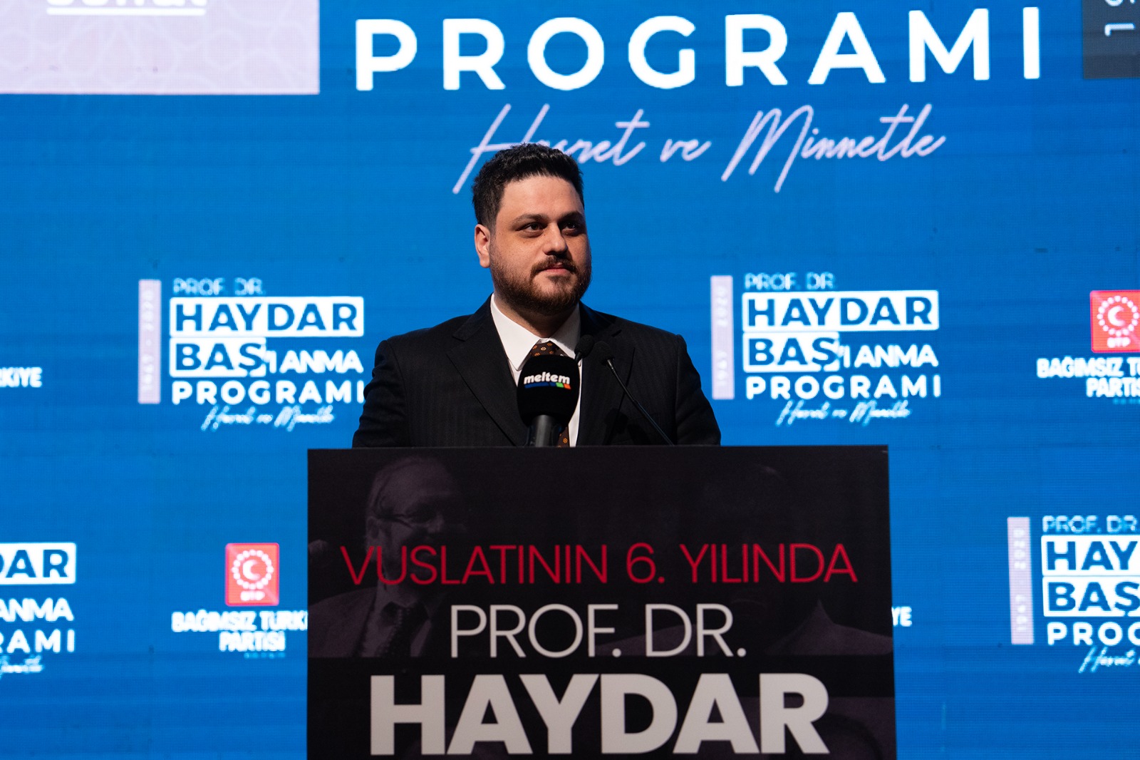 BTP Kurucu Lideri Prof. Dr. Haydar Baş’ı andı