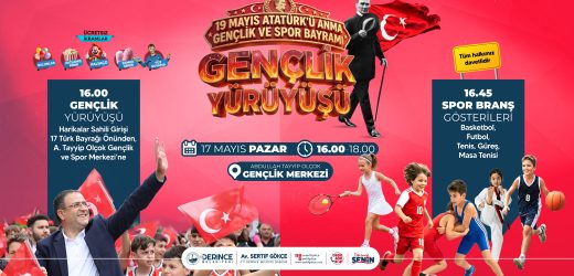 Derince’de 19 Mayıs Coşkusu Şölene Dönüşecek