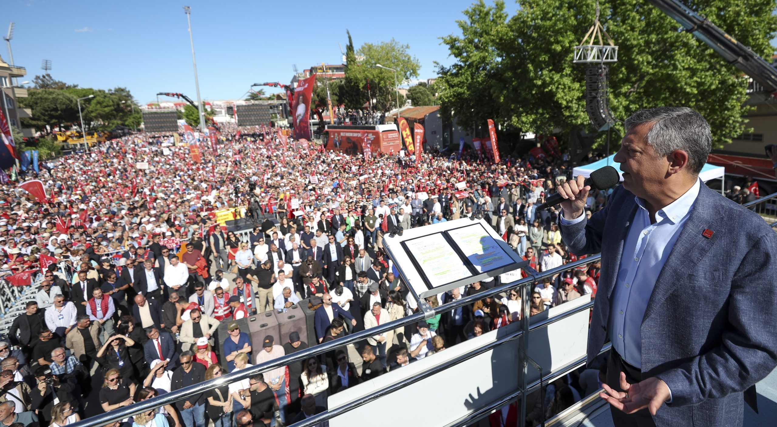 CHP GENEL BAŞKANI ÖZGÜR ÖZEL BALIKESİR’DE
