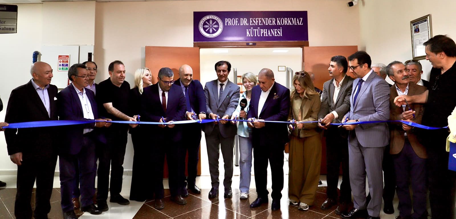 Ardahan Üniversitesi İktisadi ve İdari Bilimler Fakültesi Kütüphanesine “Prof. Dr. Esfender Korkmaz” İsmi Verildi