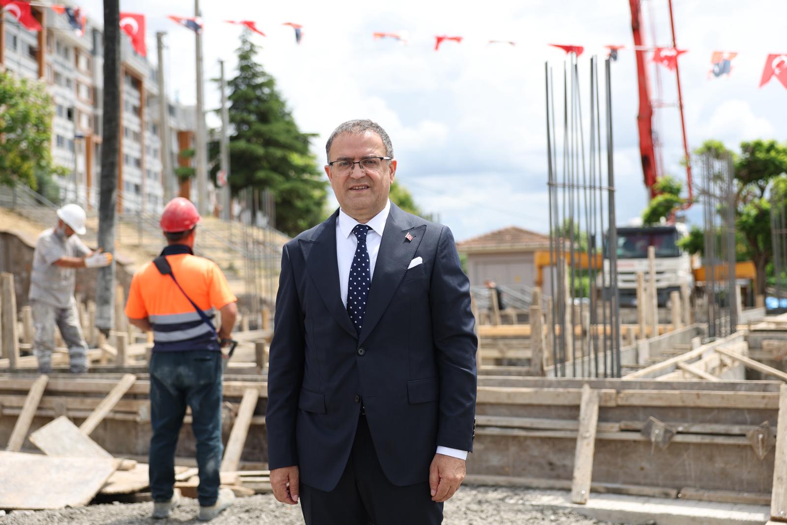 Derince’de Afet Yönetiminde Stratejik Adım: Afet Mutfağı ve Lojistik Deposu’nun Temeli Atıldı