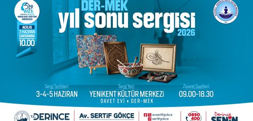 DER-MEK’te Bir Yılın Emeği Sergiye Dönüşüyor