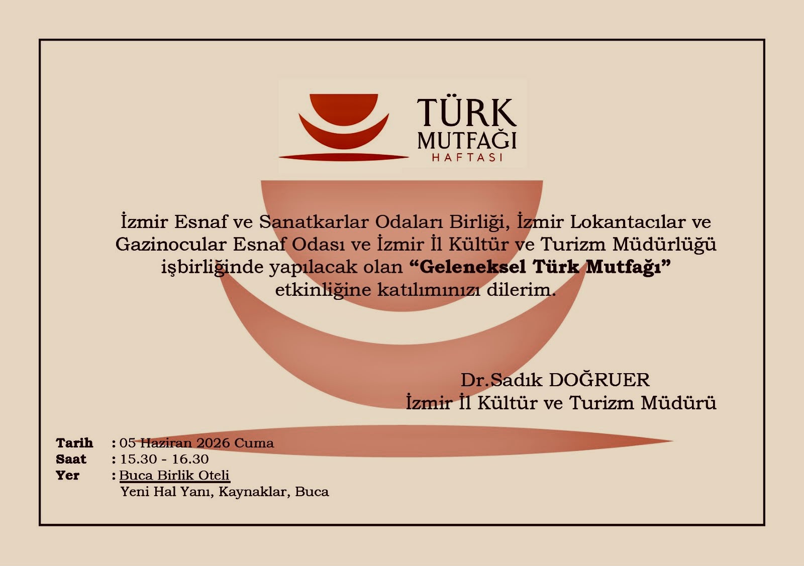 İZMİR MUTFAK FESTİVALİ