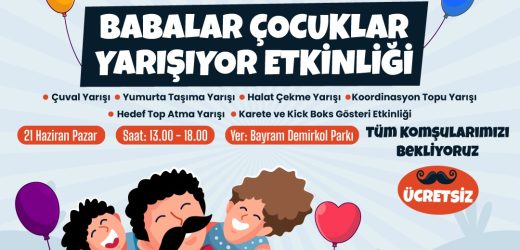 Kartal’da “Baba Çocuk Şenliği” İle Babalar Günü Coşkusu Yaşanacak