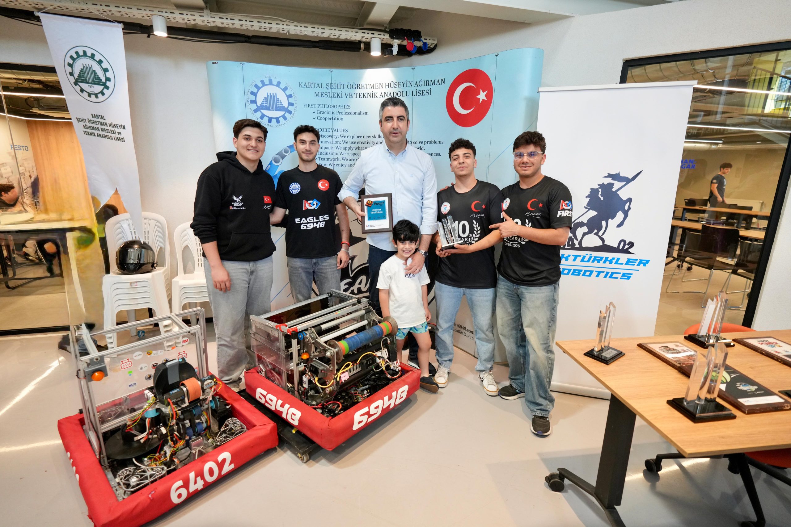 Kartal’da Geleceğin Mucitleri Makina Hangar’da Buluştu