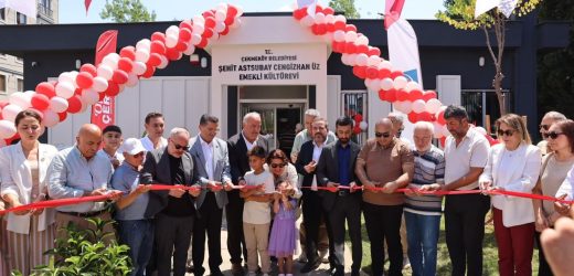 ÇEKMEKÖY’ÜN İKİNCİ EMEKLİ KÜLTÜREVİ KAPILARINI AÇTI