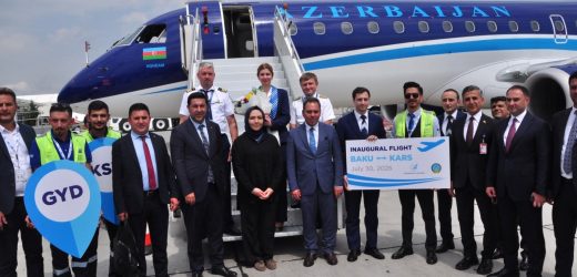 Bakü’den Kars’a ilk Uçak Seferleri Başladı