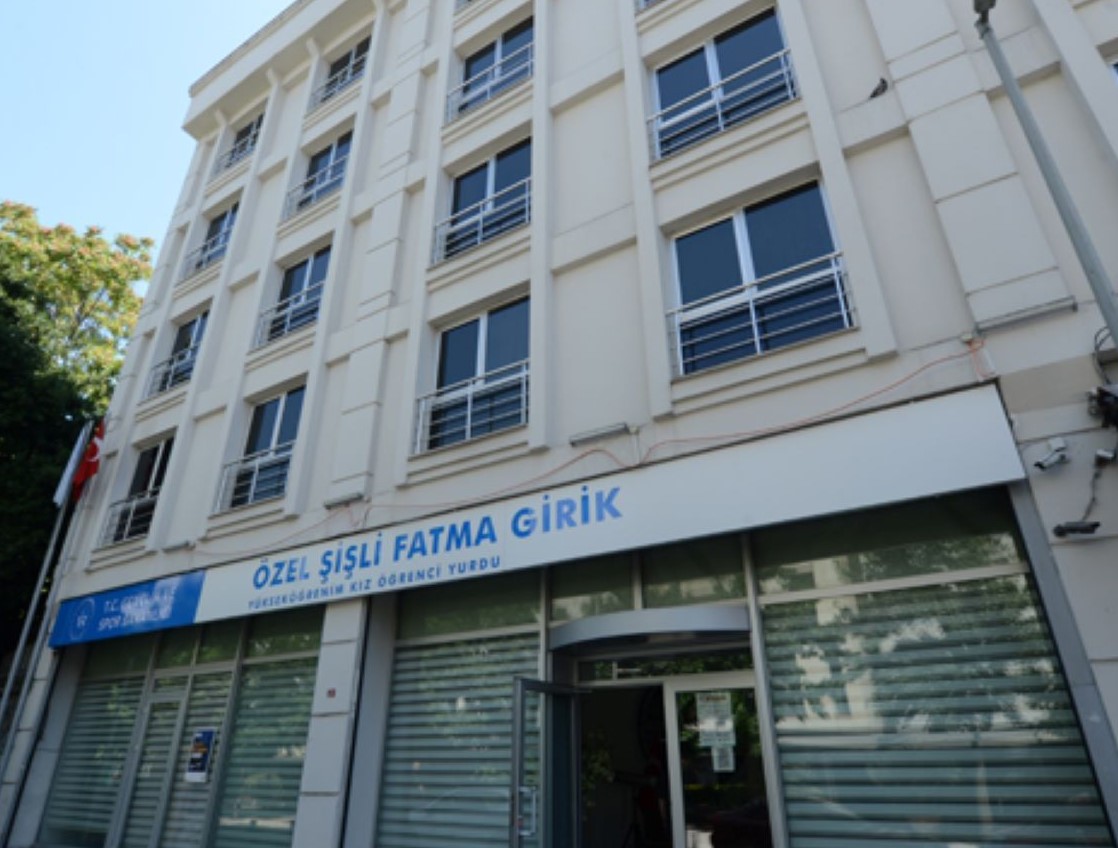 Özel Şişli Fatma Girik Yükseköğrenim Kız Öğrenci Yurdu’nun mevcut durumu hakkında.