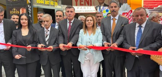 YENİ Parti Hakkâri İl Başkanlığı Binası Törenle Açıldı
