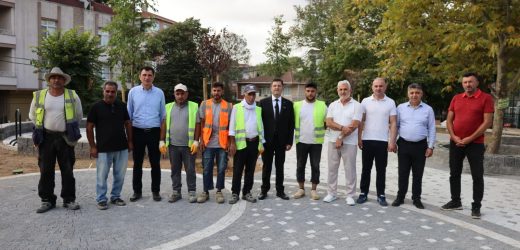 ALEMDAĞ’DA PARK ÇALIŞMALARI HIZLA İLERLİYOR