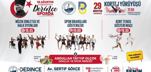Zafer Bayramı’nda Derince’de Spor Şöleni