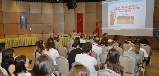 PERSONELE ‘İŞ SÜREKLİLİĞİ YÖNETİM SİSTEMİ’ EĞİTİMİ