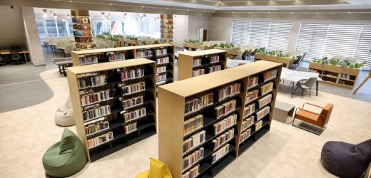 YUSUF AHISKALI KÜTÜPHANESİ YENİLENEN YÜZÜYLE HİZMETTE