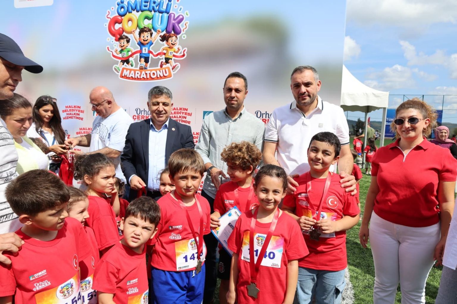 Çekmeköy’de Çocukların Maraton Heyecanı