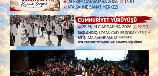 Atakum Belediyesinden Cumhuriyetin 103. yılına özel program
