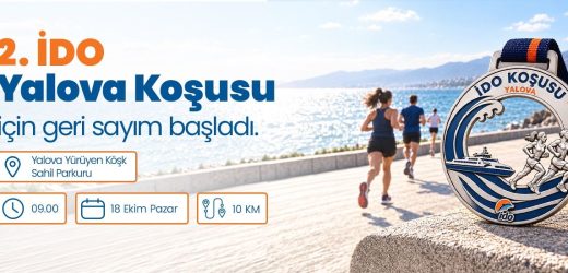 İDO’NUN ANA SPONSORLUĞUNDA YALOVA’DA KOŞU HEYECANI