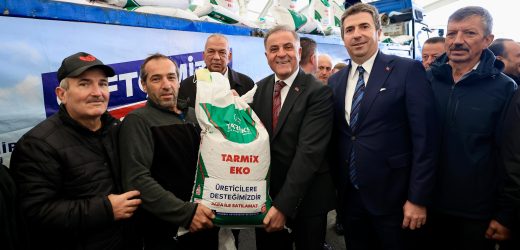 İBB’DEN ÇİFTÇİLERE YEM TOHUMU VE HASAT MAKİNESİ DESTEĞİ