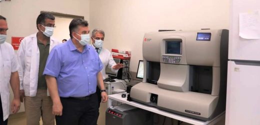 KINIK DEVLET HASTANESİ KAN TRANSFÜZYON  MERKEZİ AÇILDI