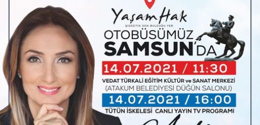 CHP KADIN KOLLARI GENEL BAŞKANI SN.AYLİN NAZLIAKA’NIN  SAMSUN  PROGRAMI