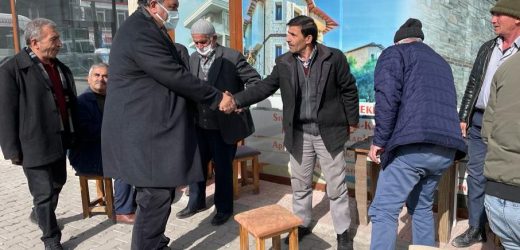 CHP Niğde Milletvekili Ömer Fethi Gürer Niğde ili Çamardı ilçesi esnaf ve kahvelerde Vatandaşın sorunlarını dinledi