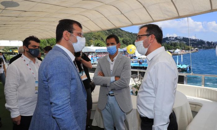 BAŞKAN İMAMOĞLU: “DÜNYADA İKİ KITAYI BİRLEŞTİREN BAŞKA BİR YARIŞ YOK”