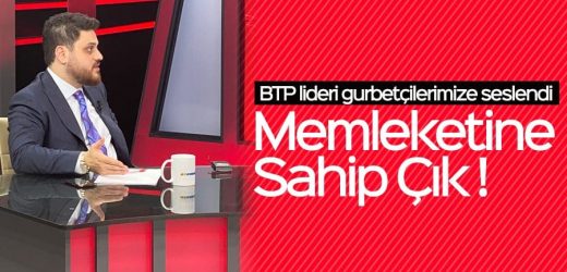 Hüseyin Baş: Memleketine Sahip Çık !