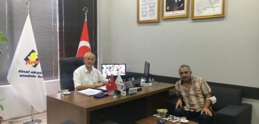 Acarhaberajansı’ndan Eğitimci, Musa Sağdıç’a nezaket ziyareti