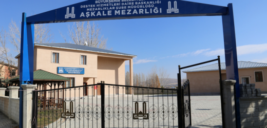 BÜYÜKŞEHİR İLÇELERE DE MEZARLIK VE İDARİ BİNALAR YAPIYOR