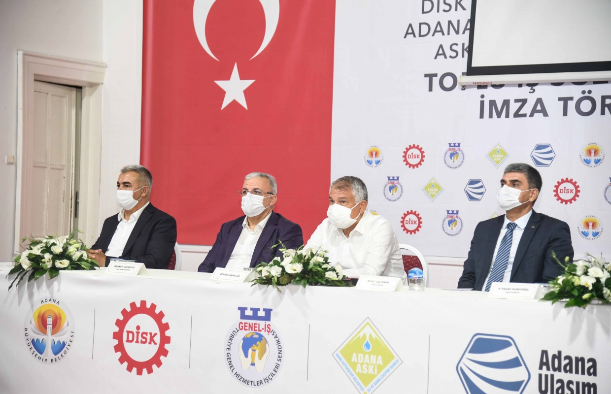 DİSK Genel İş ile Büyükşehir arasında toplu sözleşme imzalandı Başkan Zeydan Karalar, “Emekten geldik, yüzümüz emeğe dönük.”