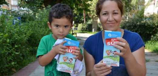 HALK SÜT’LER İLÇELERDE DE DAĞITILIYOR
