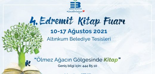 4. EDREMİT KİTAP FUARI SALI GÜNÜ BAŞLIYOR!