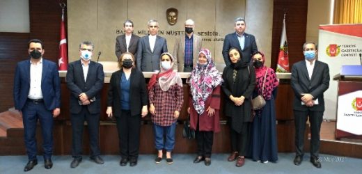 İranlı gazetecilerden Türkiye Gazeteciler Cemiyetine süperiz ziyaret