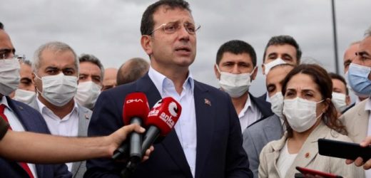 İBB BAŞKANI İMAMOĞLU: YER SOFRASINA OTURUP, KATMER YEDİ