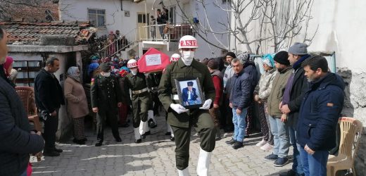 Kınık’ta Kıbrıs Gazisi Son Yolculuğuna Uğurlandı