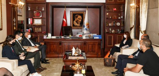 Hollanda’nın Türkiye Büyükelçisi Başkan Zeydan Karalar’ı ziyaret etti