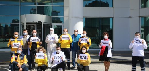 Sarıyerli Sağlık Çalışanlarından  ‘Evde Kal’ Çağrısı