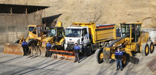 Atakum Belediyesi,karla mücadeleye hazır