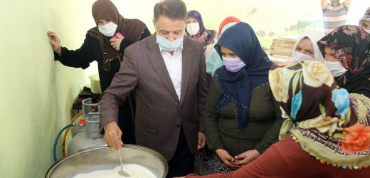 Atakum Belediyesi’nden kırsal üretim için tam yerinde eğitim