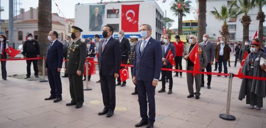 ATATÜRK’ÜN AYVALIK’A GELİŞİNİN 87’NCİ YIL DÖNÜMÜ KUTLANDI