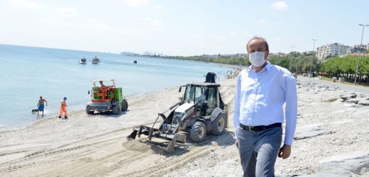 AVCILAR HALK PLAJLARINA KAVUŞUYOR